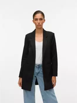 Vero Moda VMVERINA LS Long Blazer NOOS (10258618) schwarz