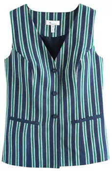 Next Fashion Women's Suit Vest kobaltblau/himmelblau/schwarz