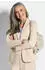 GOLDNER Jersey-Blazer mit Reverskragen (98443561) stein