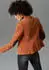Aniston Jackenblazer mit Stoff-Einfassungen und Ärmelpatches (51526829) zimt