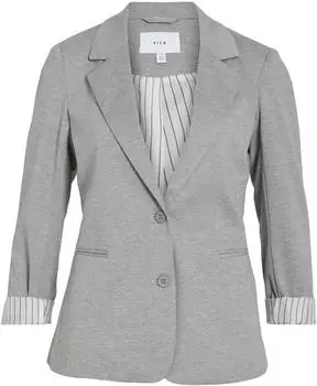 Vila VISAGA Jersey Blazer grau