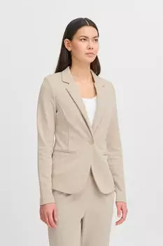 ICHI Jerseyblazer Kate (20113285) sand
