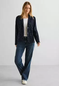 Cecil Structured Blazer (B21232425512XXL) blau
