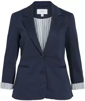 Vila VISAGA Jersey Blazer navy blazer
