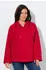 Ulla Popken Bluse Seestern-Stickerei A-Linie Hemdkragen (71816715) rot