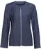 GOLDNER Velourslederimitat-Blazer mit Perforierung, Kurzgröße (1163302000200) marine