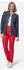 GOLDNER Velourslederimitat-Blazer mit Perforierung, Kurzgröße (1163302000200) marine