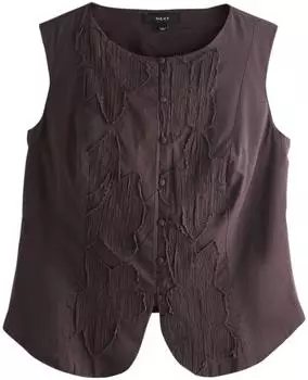 Next Fashion Damen Weste (V0909417) schoko