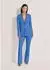 Madeleine Floraler Langer Jersey-Blazer (32781765) azurblau