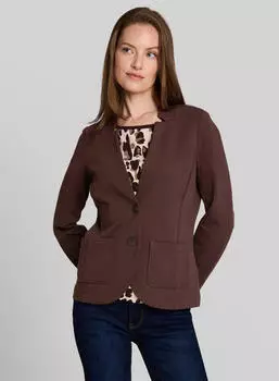 Tom Tailor Blazer mit Ottoman Struktur (1038703) schoko