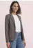 Street One Kurzblazer mit Knopf fume brown mel.