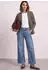 Street One Kurzblazer mit Knopf fume brown mel.