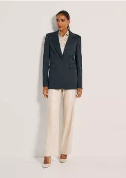 Madeleine Blazer Jersey-Blazer mit femininem Schnitt (50843752) marine/melange