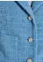 Madeleine Blazer Kurzblazer mit Unikat-Print (48867750) rauchblau melange