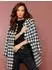 Création L Woll-Mix-Blazer Longblazer (63384724) schwarz/ecru