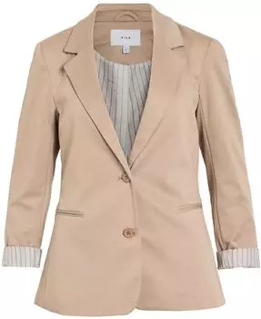 Vila VISAGA Jersey Blazer silver mink