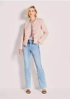 Madeleine Blazer Kurzblazer im Couture-Style (86293432) perlrosa