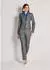 Madeleine Glencheck Blazer mit Stretchkomfort (69735649) steingrau/melange/royalblau