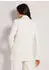 Madeleine Longblazer mit Nadelstreifen, schmale Passform (79110819) perlweiß/grau