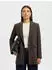 Selected SLFELLIE Cropped Blazer, Normale Passform (16094203) delicioso/melange