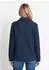GOLDNER Jersey Blazer Hemdjacke in Bouclé-Optik (2105802100210) marine / gemustert