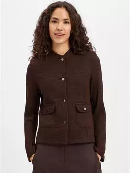 More & More Regular Fit Blazer (MAM5735001000002) dunkelbraun/braun