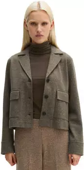 Marc O'Polo Jersey Blazer Relaxed Fit (16843744) dark brown multi