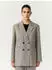 Y.A.S YASCHEKKA LS Oversize Blazer NOOS braun/schwarz/weiß