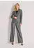 Madeleine Blazer Eleganter Einreiher mit Kreidestreifen (74958722) bleigrau/wollweiß/melange