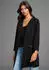 Laura Scott Longblazer mit gerafften Ärmeln (47539108) schwarz