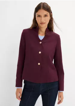bonprix Kurzblazer Slim Fit weinrot