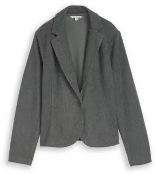 Tom Tailor Regular Fit Jacke mit Ottoman Struktur (1052954) dark olive melange
