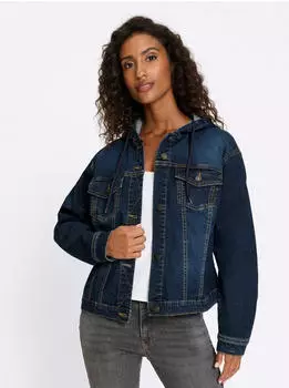 Heine Jeans-Jacke Blazer Washed (74425937) blau/stone/washed