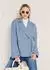 Madeleine Streifenblazer mit Nadelstreifen, Normale Passform (67467046) bleu