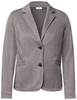 Cecil Blazer mit Houndstooth-Muster (CCB21322337763) beige