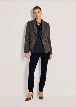 Madeleine Blazer in Boxy-Form (31437407) marine/multicolor