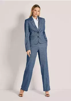 Madeleine Blazer in Boxy-Form (77432705) nachtblau melange
