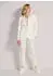 Madeleine Jerseyblazer Eleganter Longblazer mit Stretch-Komfort (49525437) wollweiß/silbergrau