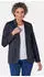 GOLDNER Damenblazer mit Reverskragen und Paspeltaschen Gerade (87308239) marine