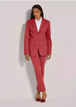 Madeleine Jerseyblazer Eleganter Longblazer mit Stretch-Komfort (55602123) rosenholz
