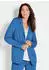 GOLDNER Damenblazer mit Reverskragen und Paspeltaschen Gerade (62650467) cyanblau