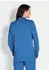 GOLDNER Damenblazer mit Reverskragen und Paspeltaschen Gerade (62650467) cyanblau