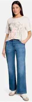 Betty Barclay Casual-Hose mit Strass Relaxhose (6133/1980) blau