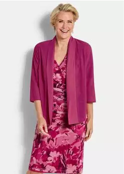 GOLDNER Glänzender Festblazer mit Schalkragen (19201313) pink