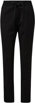 S.Oliver Relaxed: Joggpant aus Interlockjersey (2145620) schwarz