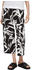 S.Oliver Relaxed: Hose mit Allover-Print (2131515) schwarz