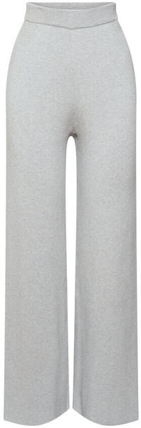 Esprit High-Rise-Rippstrickhose (092EE1B301) light grey