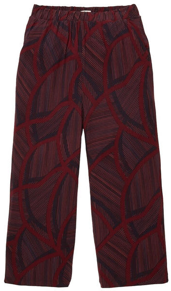 Tom Tailor Gemusterte Culotte navy abstract lines (1039869)