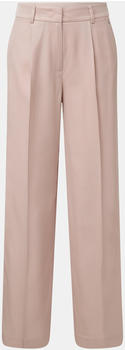 Comma Regular: Twill-Hose mit Wide Leg (2138955) beige