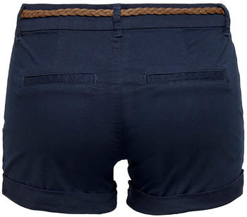 Only Evelyn Regular Fit Chino Shorts (15134246) night sky
